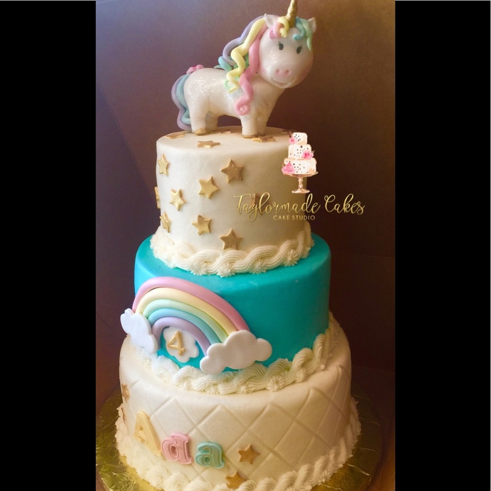 Unicorn Tiered Cake
